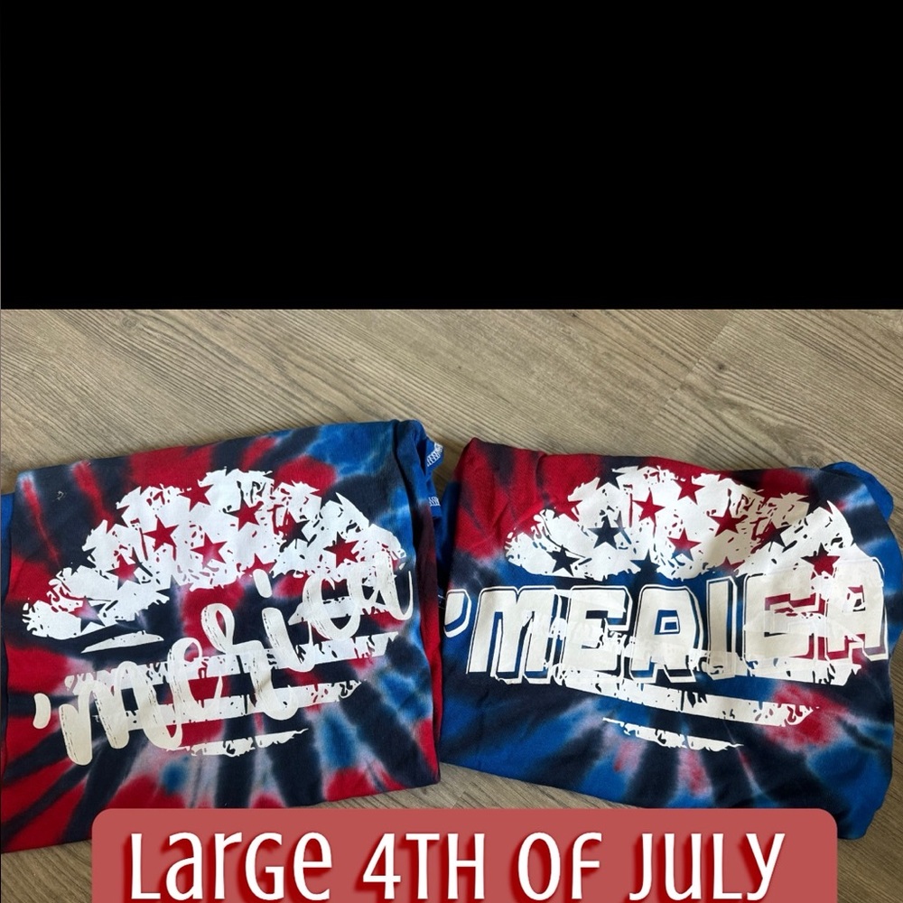 Patriotic Tie-Dye T-Shirts